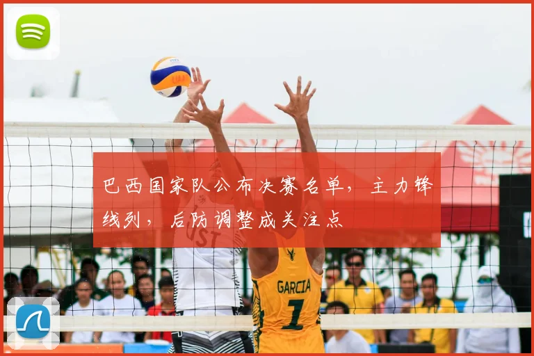 巴西国家队公布决赛名单,主力锋线列,后防调整成关注点